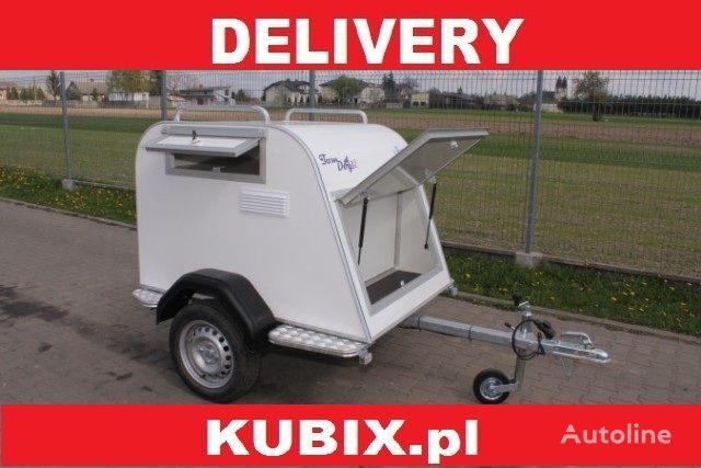 új Kubix Tomplan Tom Dog 2s állatszállító pótkocsi