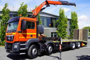 MAN TGS 35.360 E6 8×2 / Tow truck / Crane Fassi F235 autószállító teherautó