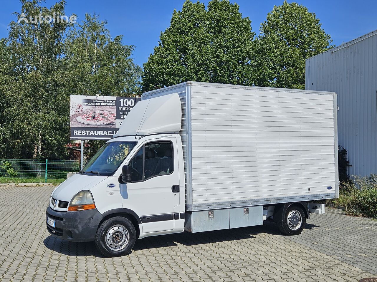 Renault Master 140 DCI Kontener 4.20 M Stan* BDB * dobozos teherautó