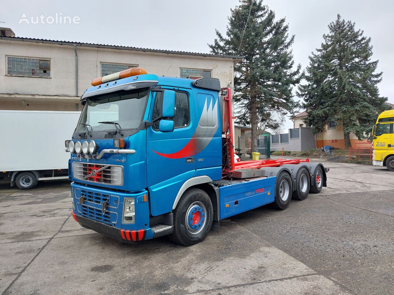 Volvo FH16 610 emelőhorgos teherautó