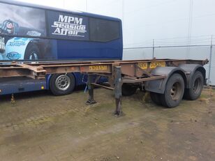 VAN HOOL 2 Axles ROR steel suspension 20ft konténerszállító félpótkocsi