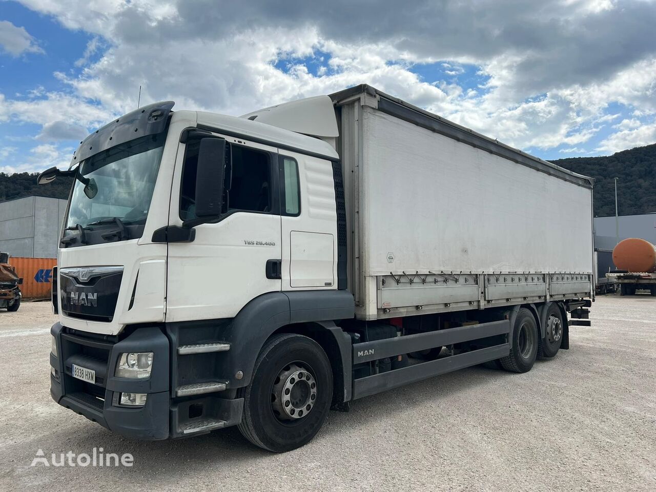 MAN TGS-26.400 SEMITAULINER-EURO 6 függönyponyvás tehergépkocsi