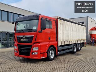 MAN TGX 26.500 ZF Intarder / Navi / Xenon / Lenkachse / Liftachse függönyponyvás tehergépkocsi