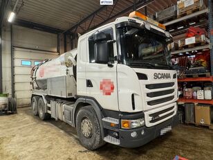 Scania G440 suction/flushing truck w/ Nomek superstructure WATCH VIDEO csatornamosó