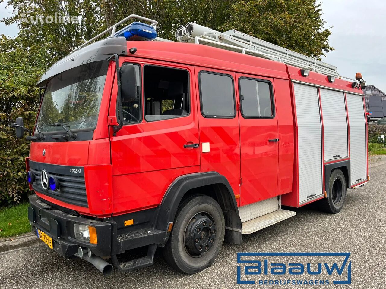 Mercedes-Benz 1124 F Brandweerwagen / Bomberos Tankautospuit | GODIVA tűzoltóautó