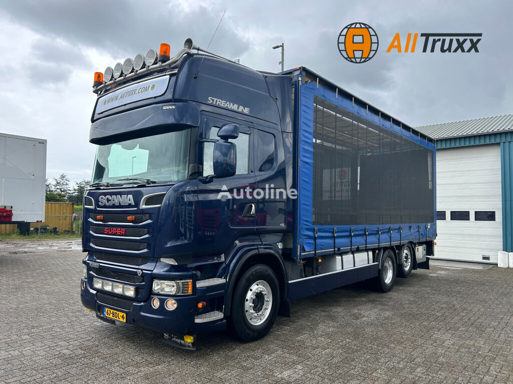 Scania R520 V8 Retader 6X2 NL truck konténer teherautó