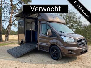 Ford Transit 170PK 2-paards paardenvrachtwagen B-rijbewijs 2018 lószállító