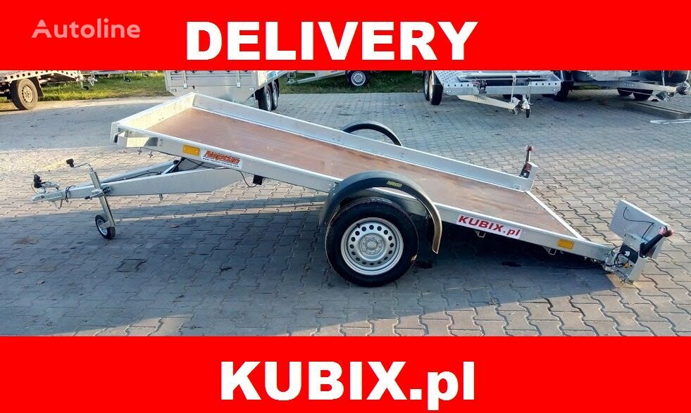 új Neptun Przyczepa platforma PLATFORM TRAILER GN152, 305x166, 750kg munkagép szállító tréler