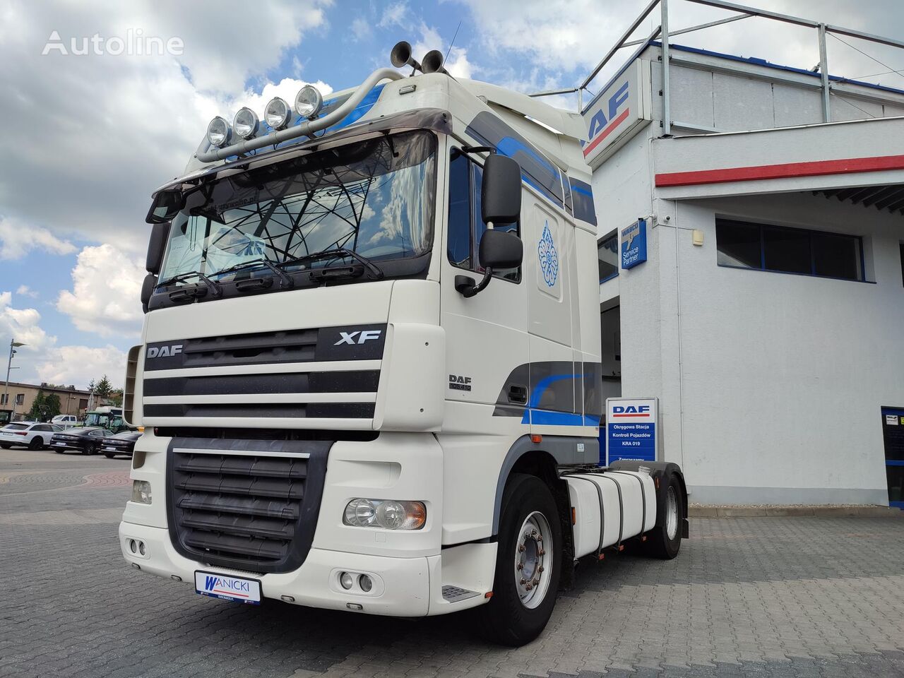 DAF XF 105.410 FT nyergesvontató