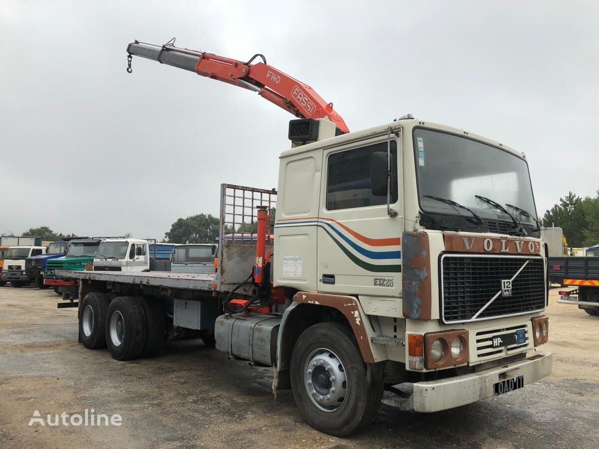 Volvo F12-25 Full Steel Suspension nyitott platós teherautó