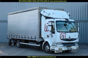 Renault MIDLUM 220.12, TAIL LIFT MBB 1500 KG,16 PALLETS ponyvás teherautó