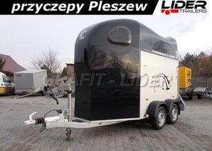 új Cheval liberte CL-46 przyczepa Cheval Liberte Gold One, do przewozu 1 konia, si lószállító utánfutó