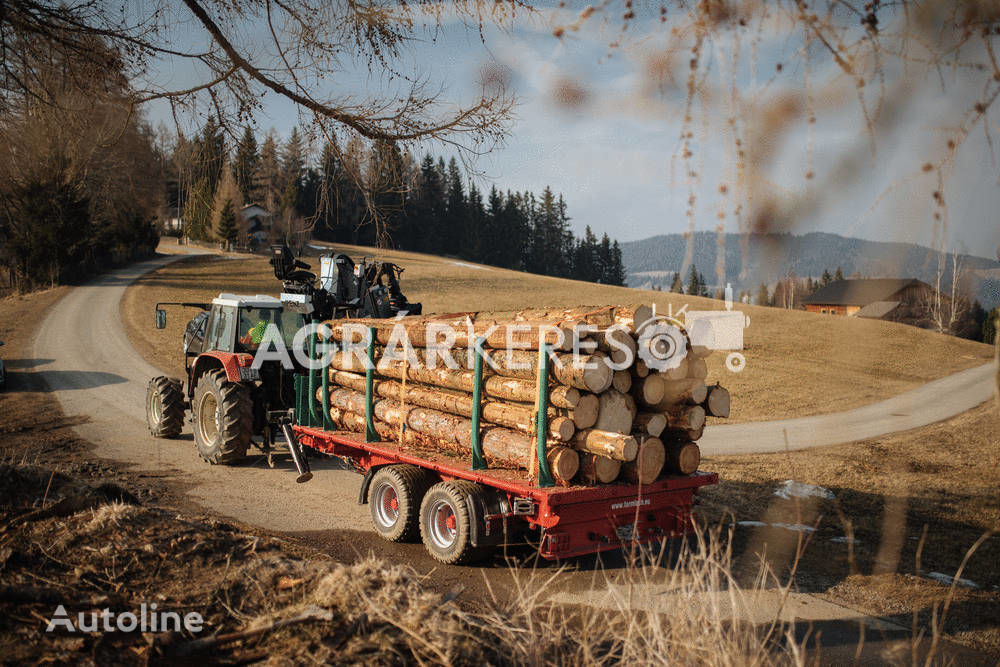 FARMTECH TDK-1300 F rönkszállító pótkocsi