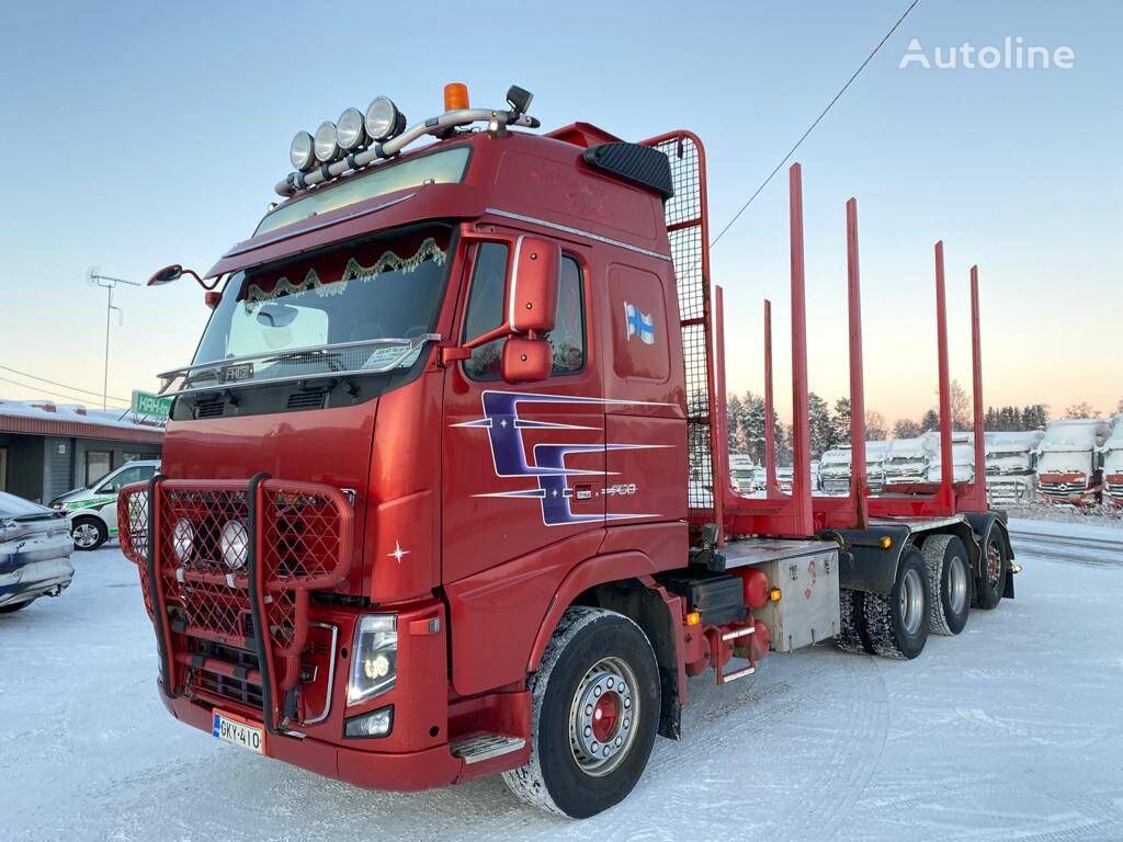 Volvo FH16 rönkszállító teherautó