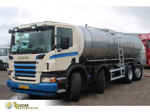 Scania P340 milk/water + 19.500 liter + 8x2 tartálykocsi teherautó