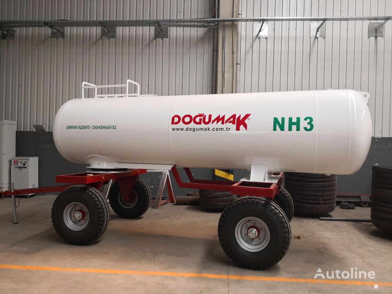 új Doğumak Ammonia fertilizer application Tank (NH3) 5,5 M3 gáztartály