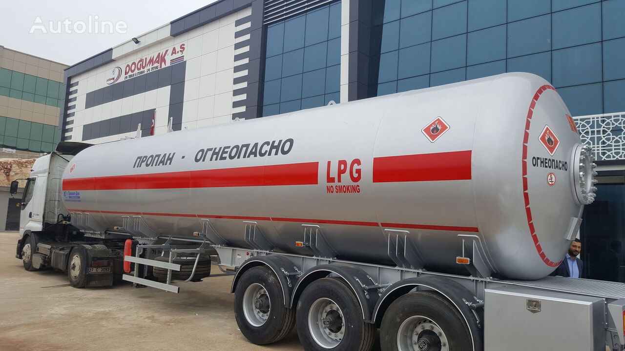 új Doğumak LPG Tanker Trailer gaz tankeri römork gáztartály