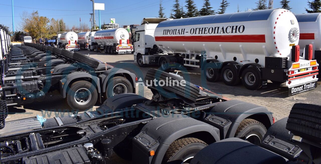 új Donat  LPG Semitrailer gáztartály