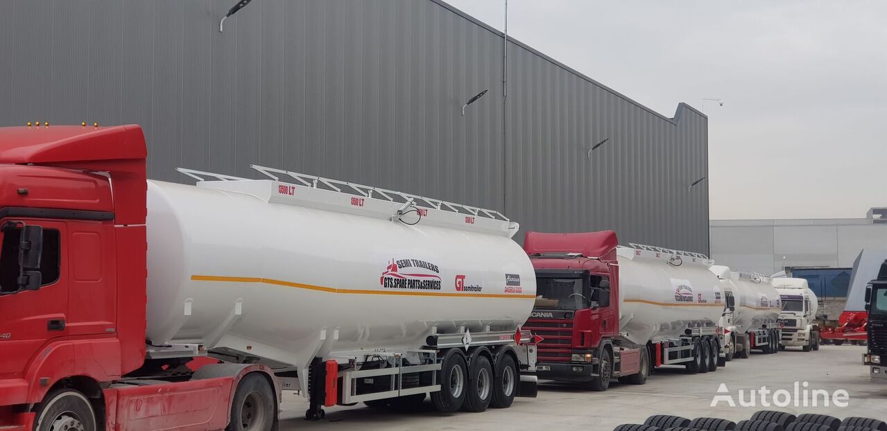 új Gürleşenyıl aluminum tanker semi trailers üzemanyag szállító tartály