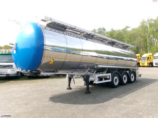 Feldbinder Chemical (non ADR) tank inox 34 m3 / 1 comp vegyi anyag tartály