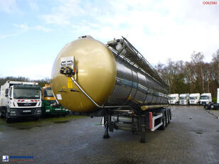 Van Hool Chemical tank inox 30 m3 / 1 comp ADR 12/03/2024 vegyi anyag tartály