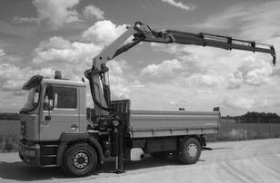 MAN 18.414 with Palfinger crane billenős teherautó
