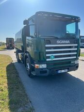 Scania R124 üzemanyagszállító teherautó