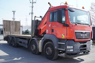 MAN TGS 35.360 E5 EEV 8×2 / HDS HIAB XS 166 HIDUO / Tow truck vontató