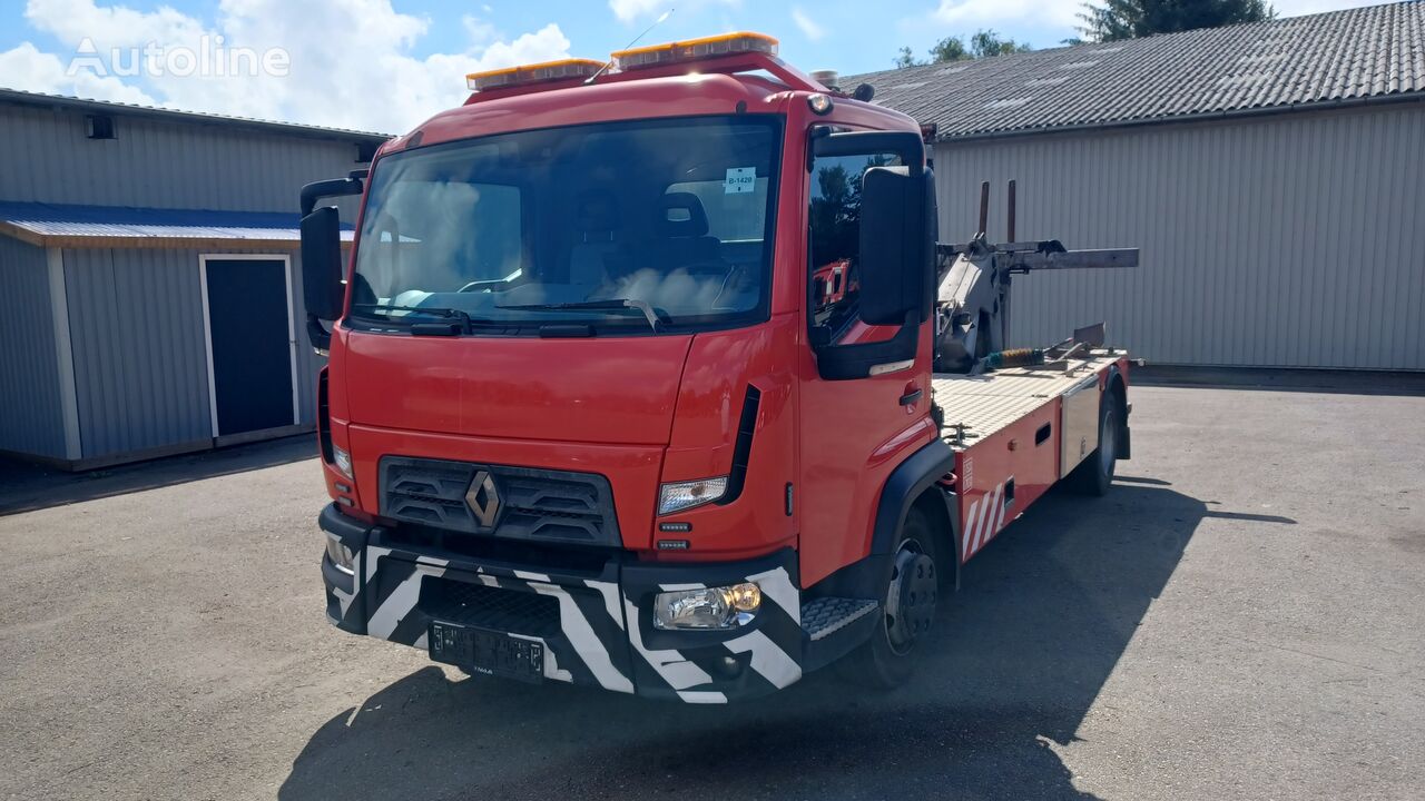 Renault D180 OMARS Abschlepp + Vollauto. HUBBRILLE vontató