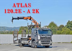 Volvo FM 340 * Abschleppwagen 6,10m*ATLAS120.2E-A2K/FUNK vontató